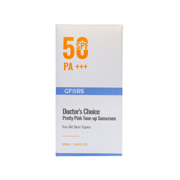 Gfors Doctor's Choice Pretty Pink Tone-up Sunscreen 50ml