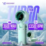 Turbo Fan & Scalp Massager Combo Offer - Image 3
