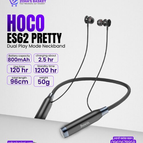 Hoco ES62 Neckband Bluetooth Earphone