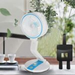 Led light folding fan (lr)